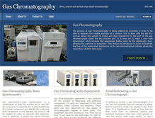 Tablet Screenshot of gas-chromatography.net
